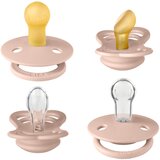 Bibs Try-It Size 1: 0+ months set Blush (za djecu od rođenja) | shoptok.hr