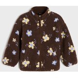 Sinsay Sherpa jakna s cvjetnim motivom | shoptok.hr