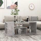 vidaXL Stolić za kavu siva boja betona 100 x 50 x 40 cm od iverice Cijene