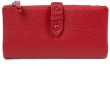 Shelvt Red women's wallet with compartments | shoptok.hr