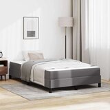 vidaXL Postelja Drugo Siva 120 x 200 cm Umetna koža | Shoptok.si