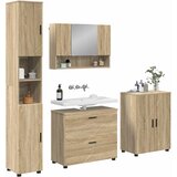  Set namještaja za kupaonicu 4 kom. Sonoma hrast | shoptok.hr