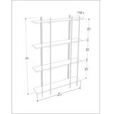 Woody Fashion Polica 160x180x29.6cm Hrast-Crna | Eponuda.ba