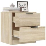  Nočna omarica 2 kosa sonoma hrast konstruiran les, (20731011) | Shoptok.si