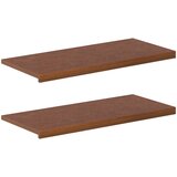  Prozorske klupice 2 kom. Tamno smeđa 90 x 40 x 2 cm | shoptok.hr