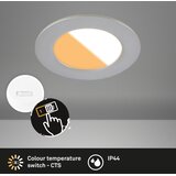 BRILO SET 3x LED ugradna svetla za kupatilo LED/4W/230V IP44 srebrna | Eponuda.com