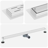  odtok 2-v-1 z 360° sifonom srebrna 100 cm, (5000248857) | Shoptok.si