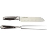 Grill King ELITE BLACK 2u1 set santoku nož i vilica | Eponuda.ba