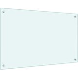  Kuhinjska zaštita od prskanja mliječna 80 x 50 cm kaljeno staklo | shoptok.hr