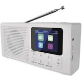 Radio DAB DAB+ FM 3W/5V/4xAA bela | Eponuda.com