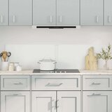 vidaXL Kuhinjske zaštite od prskanja 2 kom prozirne 80x40 cm staklene | shoptok.hr