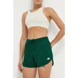 New Balance Kratke hlače za žene, boja: zelena, bez uzorka, srednje visoki struk, WS41510NWG
