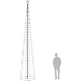  Stožasto božićno drvce sa 752 plave LED žarulje 160 x 500 cm | shoptok.hr