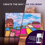  Okto kreativni 3D set "cvjetne gredice u nizozemskoj" 30 x 40 cm | shoptok.hr