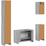  Set kupaonskih ormara od 4 dijela UTRECHT Siva Sonoma | shoptok.hr