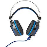 Nedis Slušalke GHST500BK - 7.1-kanalni - USB - Črna, Modra, (5000532561) Cene