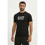 Ea7 Emporio Armani Kratka majica moška, črna barva, PJVQZ.6DPT62