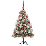  Umjetno božićno drvce S LED lampica Zelena i bijela 150 cm | shoptok.hr