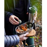 Shumee BAM-BT-L016 food storage container Oval Box 0.5 L Bamboo, Stainless steel 2 pc(s) | shoptok.hr