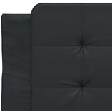  Krevet s madracem crni 90 x 200 cm od umjetne kože | shoptok.hr
