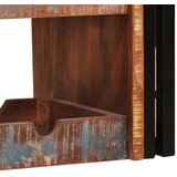  Stalak za vino Smeđa 100 x 45 x 33 cm Čvrsto reciklirano drvo | shoptok.hr
