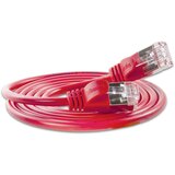 Slim Wirewin PKW-LIGHT-STP-K6 3.0 RT RJ45 omrežni kabel\, Patch kabel cat 6 U/FTP 3.00 m rdeča 1 kos, (20418278) | Shoptok.si