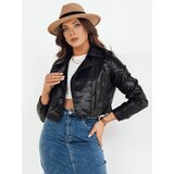 DStreet Kurtka skórzana damska MOLTION czarna | Shoptok.si
