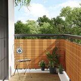 vidaXL Balkonski zaslon svijetlosmeđi 300 x 90 cm od poliratana | shoptok.hr