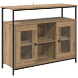  Kreveta Umjetnički hrast 100 x 35 x 80 cm Konstruirano drvo | shoptok.hr