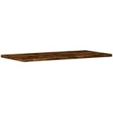 vidaXL Stenske police 4 kosi dimljeni hrast 60x20x1,5 cm inž. les | Shoptok.si