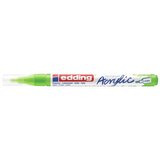 Edding akrilni marker E-5300 fine 1-2mm obli vrh limun zelena ( 12MA53FG ) Cene