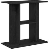 vidaXL Stojalo za akvarij črn hrast 60x30x60 cm inženirski les | Shoptok.si