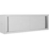  Kuhinjski zidni ormarić s kliznim vratima 150x40x50 cm čelični | Eponuda.com