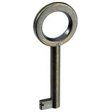 Hettich Ključ za zaštićenu bravu (Š x D: 4 x 70 mm, Smeđa, Mat antikno) | shoptok.hr