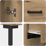  Kreveta Umjetnički hrast 69,5 x 34 x 90 cm Konstruirano drvo | shoptok.hr