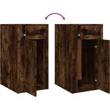Ormarić za radni stol boja hrasta 40x49x75 cm konstruirano drvo | shoptok.hr