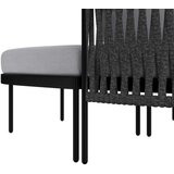 Bessagi Garden Vrtni Ležalnik / Postelja Lucien, Svetlo Siva | Shoptok.si