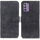 INORCO Usnjen ovitek za telefon s stojalom za denarnico za telefon Nokia G42, odporen na udarce, retro tekstura, (22032946) Cene