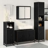 vidaXL set namještaja za kupaonicu 3 pcs crni hrast 90 x 33 x 60 cm | shoptok.hr