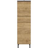 Germania Tamno sivi visoki kupaonski ormarić u dekoru hrasta 34x120 cm Salinas - Cijene