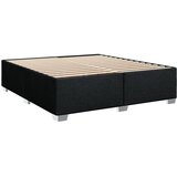 Krevet s oprugama i madracem crni 200x200 cm od tkanine | shoptok.hr