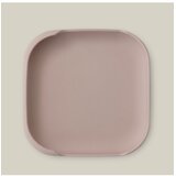 Interbaby silikonski tanjur s vakuumskom podlogom Dark Pink | shoptok.hr