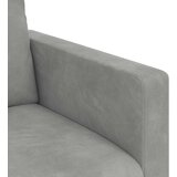 Set sofe 2 pcs Svijetlo siva 198 x 78 x 80 cm Baršun | shoptok.hr