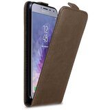 Cadorabo Ohišje, združljivo z Samsung Galaxy J4 2018 v kava rjava - Zaščitni ovitek v obliki flipa z magnetnim zapiranjem, (20562096) | Shoptok.si