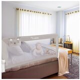 Nukido sigurnosna ogradica za krevet 150 x 66 x 35 cm siva | shoptok.hr
