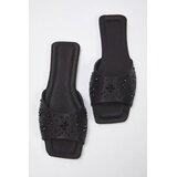 Trendyol Shoes ženske papuče Takss25Te00025, crne Cene