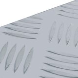 Aluminijska kutija 48,5 x 14 x 20 cm srebrna | Eponuda.ba