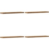 Maison Chic 4 kosi Stenske Police - Viseče police artisan hrast 40x10x1,5 cm inženirski les, (21793312) Cene