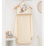 Ready Dječji ručnik s kapuljačom dimenzija 100x100 cm - Bež | shoptok.hr