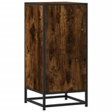 Komoda boja hrasta 35,5x35x76 cm konstruirano drvo i metal | shoptok.hr